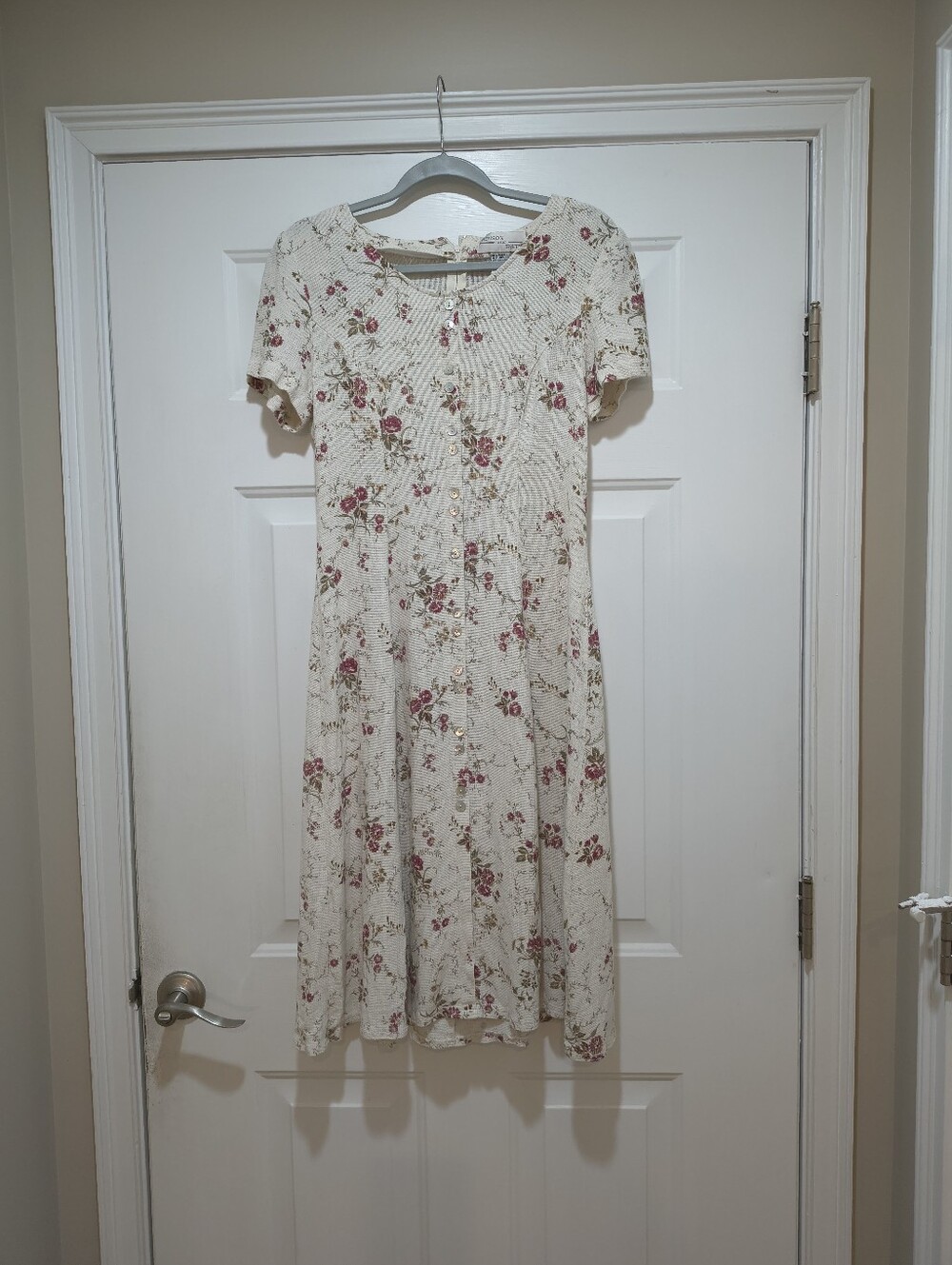 Vintage Benson And Smith Midi Cottage  Y2k Linen Blend  Size 11/12